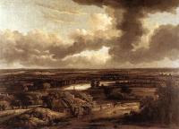 Philips Koninck - Dutch Landscape Viewed From The Dunes